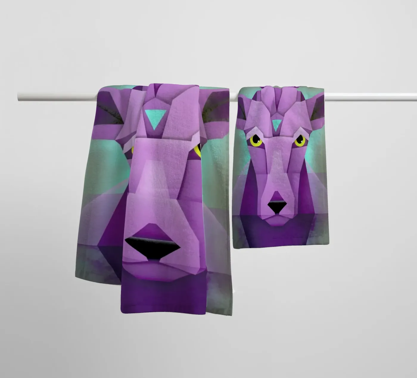 Deer towel by Maks.M