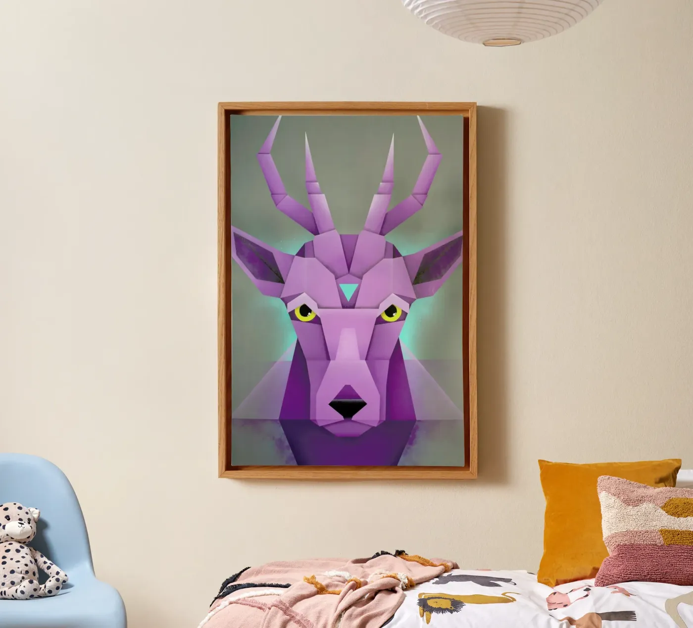 Deer canvas by Maks.M