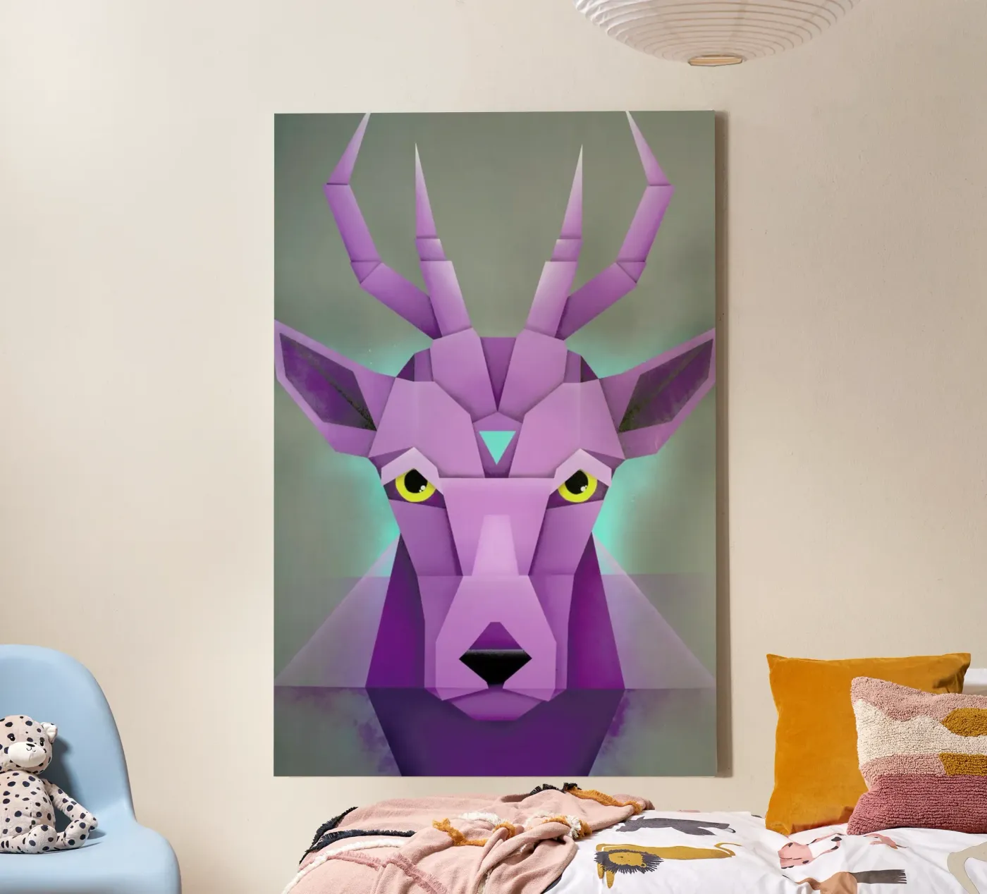 Deer canvas by Maks.M