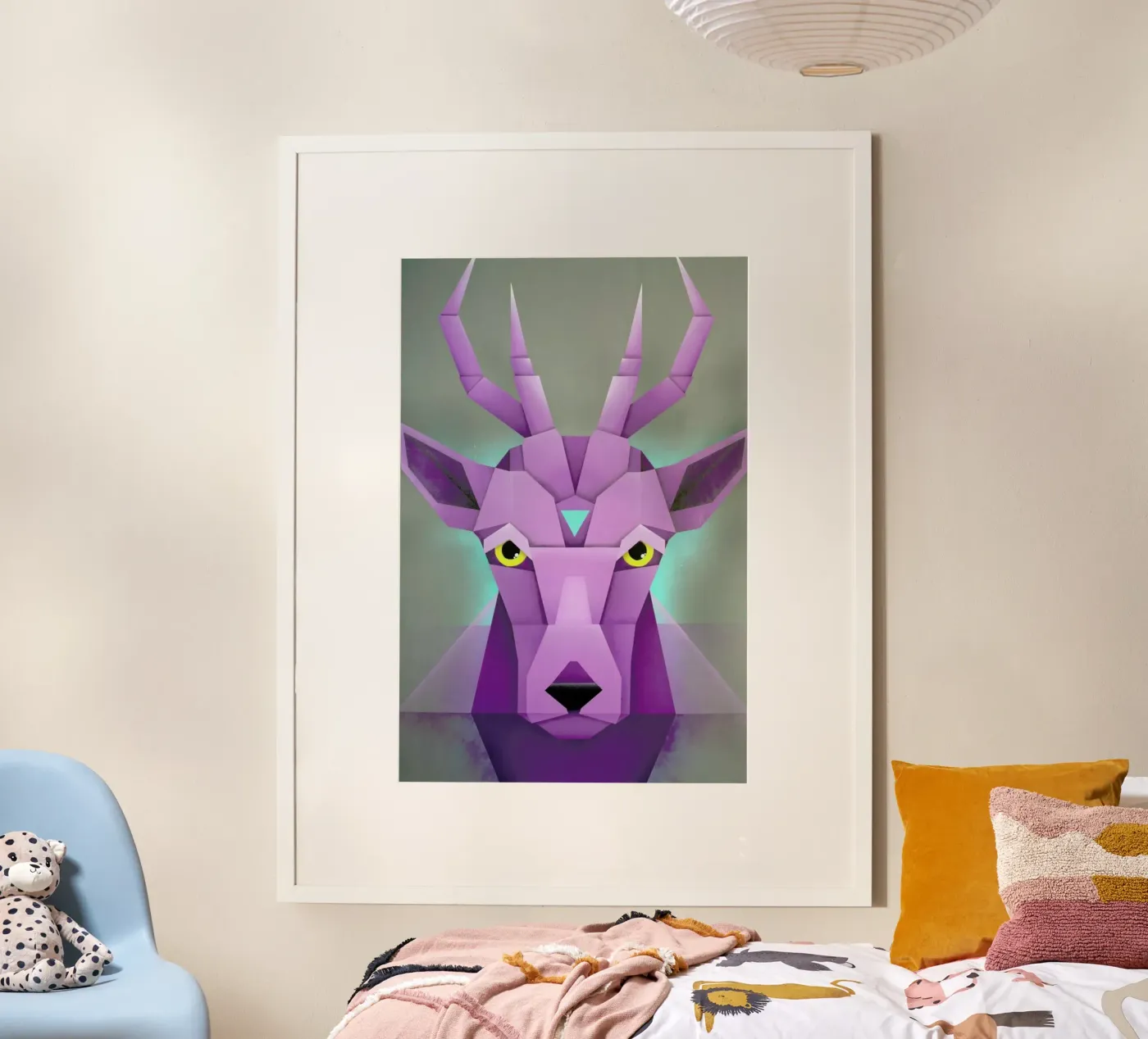 Deer poster by Maks.M