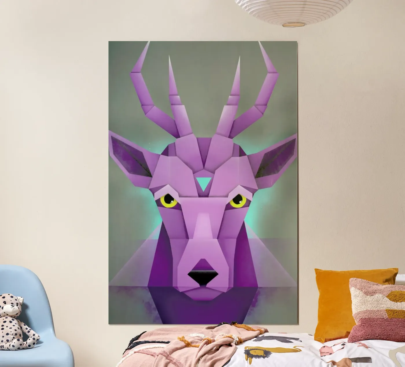 Deer poster by Maks.M
