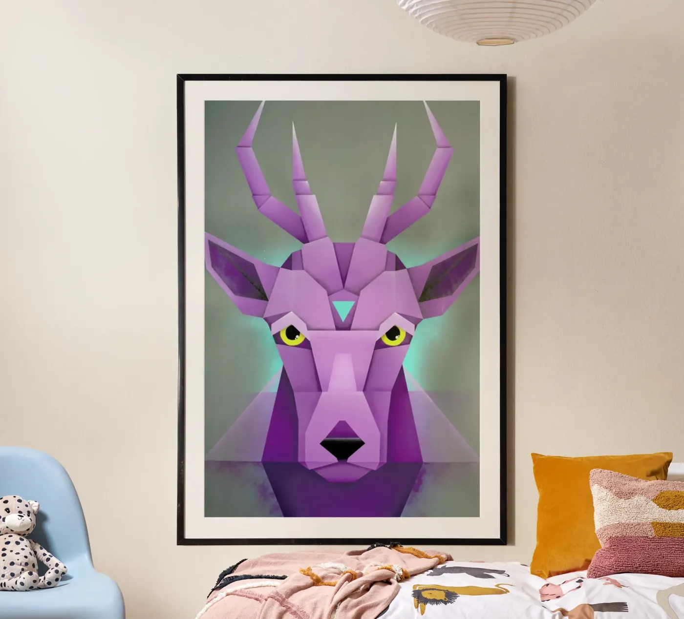 Deer poster by Maks.M