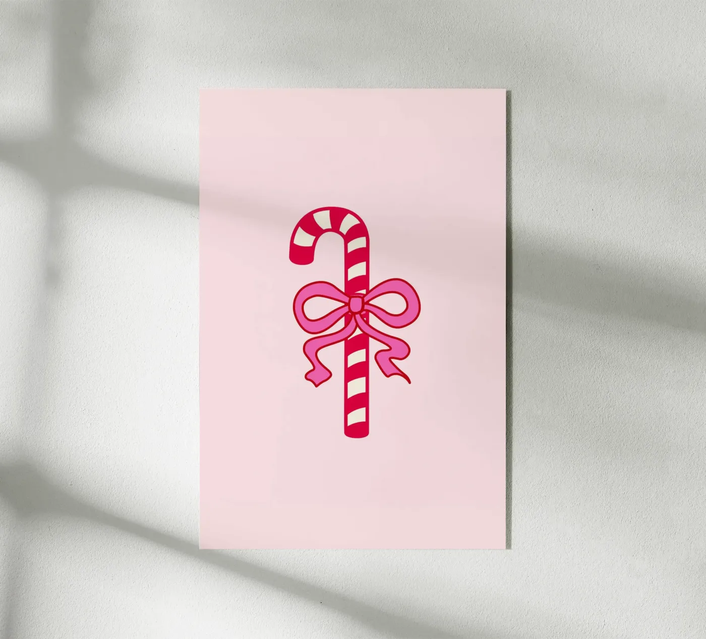 Candy Cane plexiglass da Xmas Collection by Palmartprints