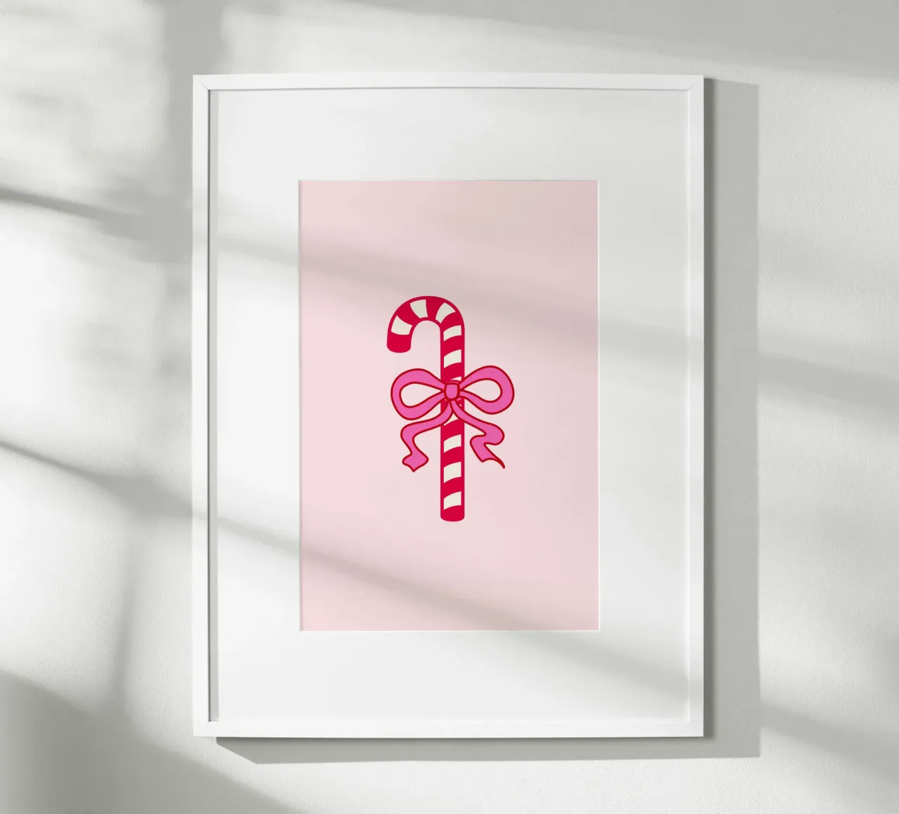Candy Cane poster da Palmartprints