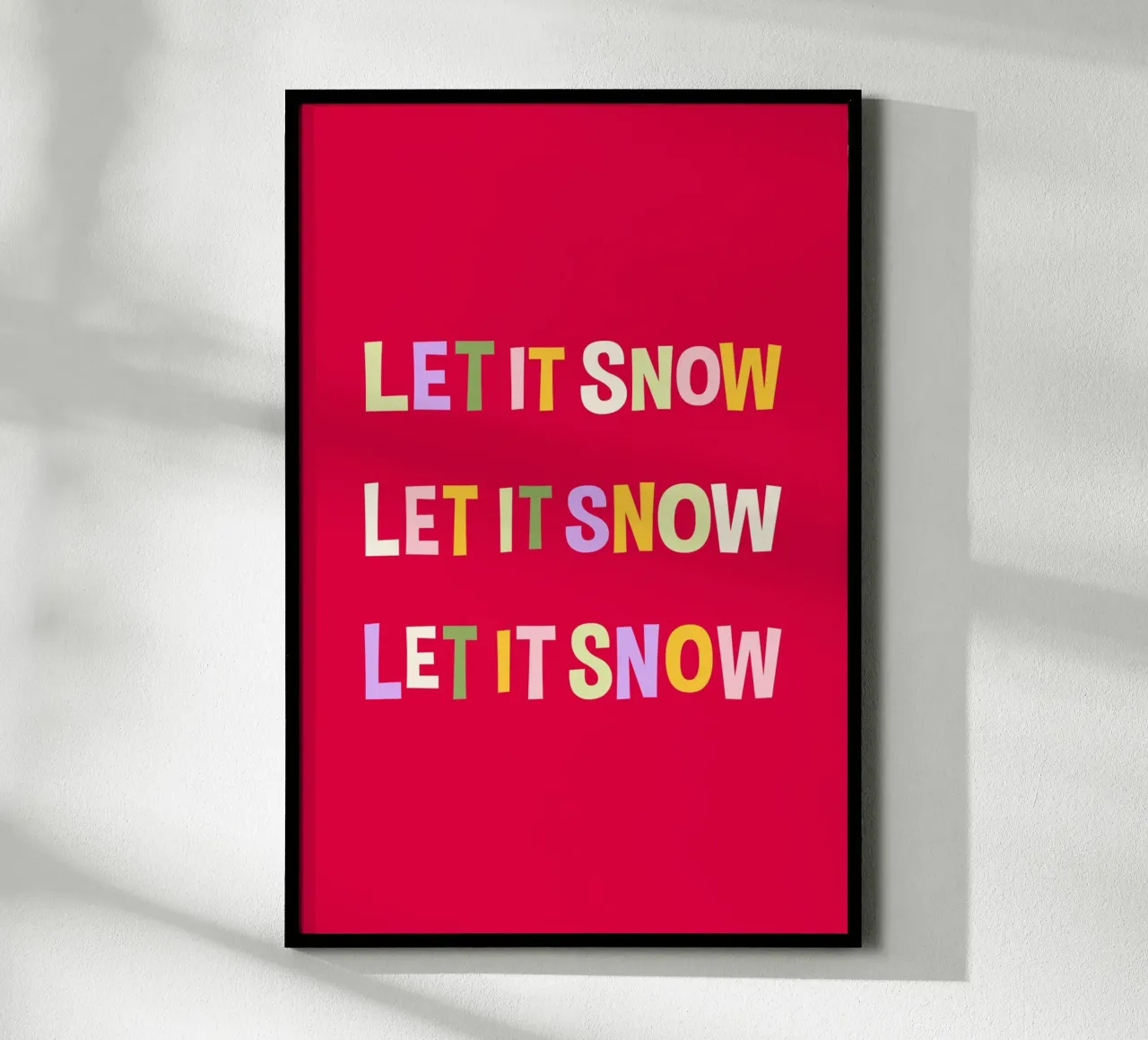 Let it Snow carta hahnemühle da karenmenzenbach