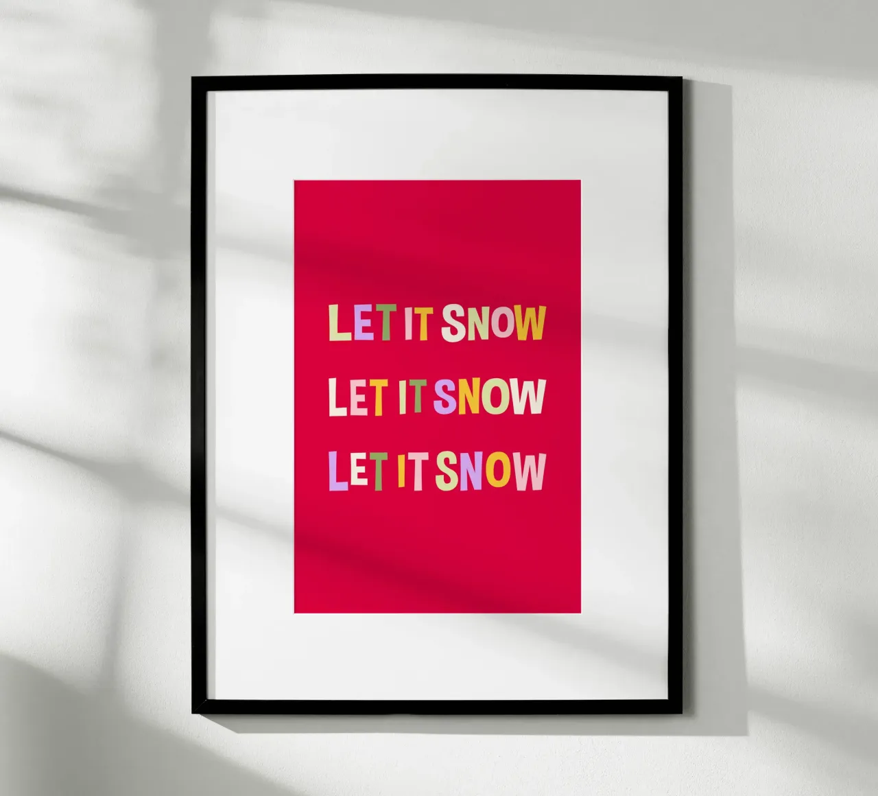 Let it Snow carta hahnemühle da karenmenzenbach
