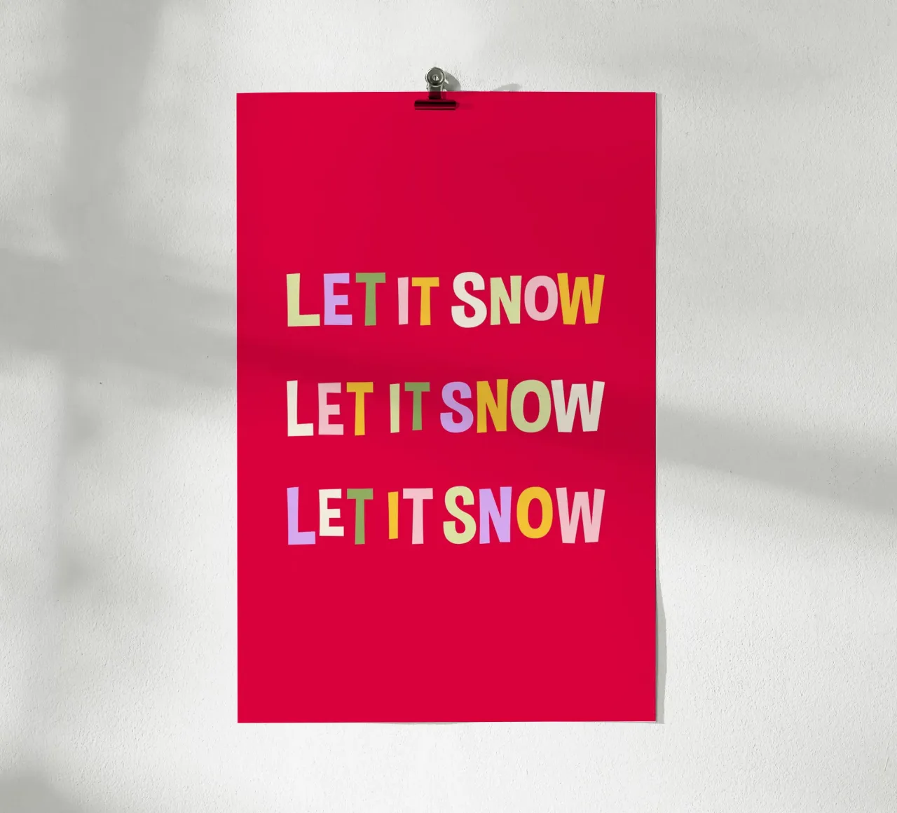 Let it Snow carta hahnemühle da karenmenzenbach