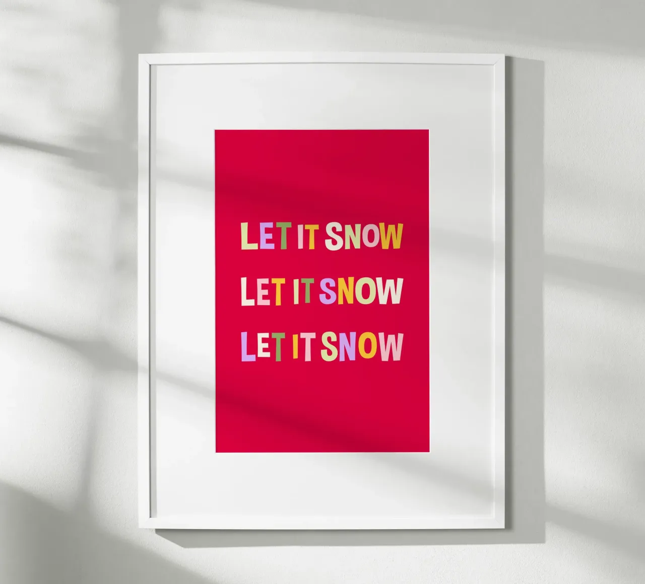 Let it Snow carta hahnemühle da karenmenzenbach
