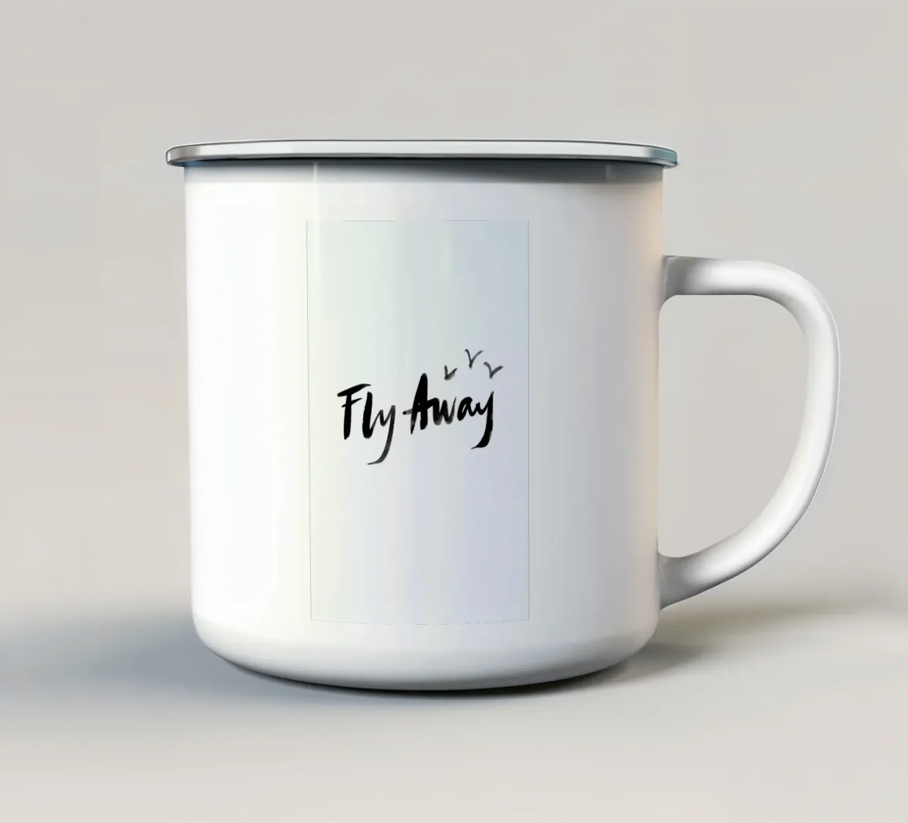 Fly Away tazza in smalto da Dead Language