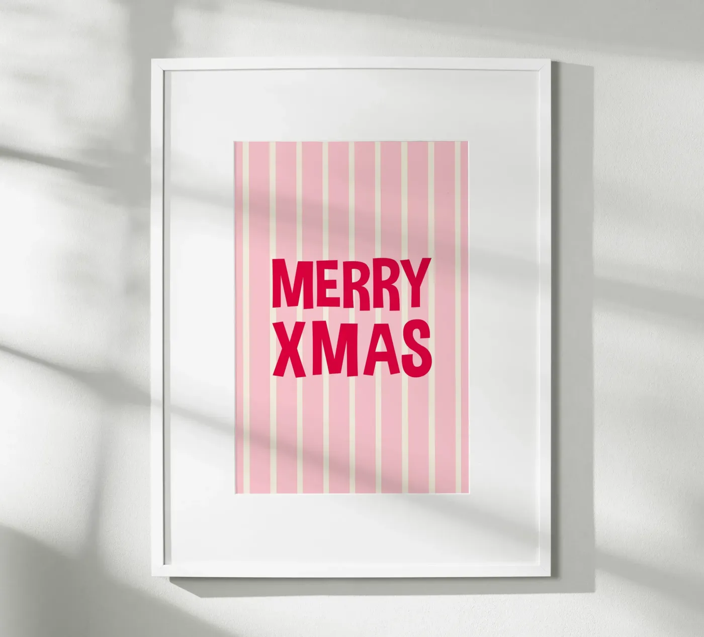 Merry Xmas Poster von Xmas Collection by Palmartprints