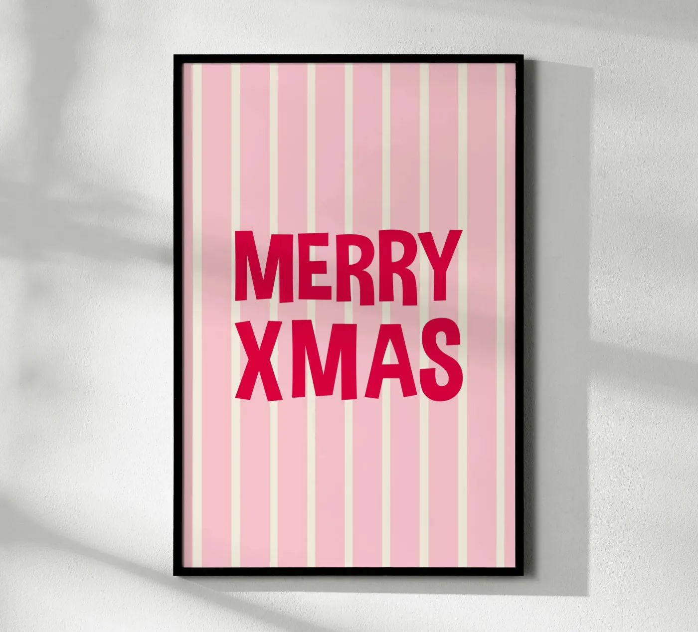 Merry Xmas Poster von Xmas Collection by Palmartprints