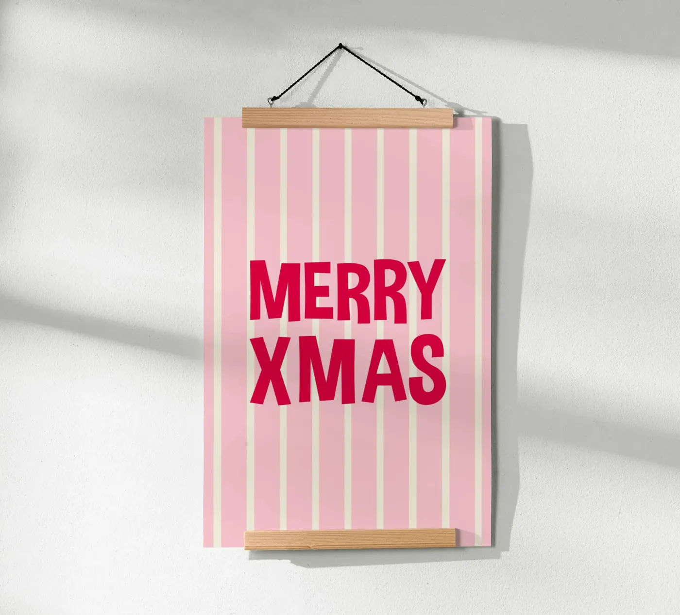Merry Xmas Poster von Xmas Collection by Palmartprints