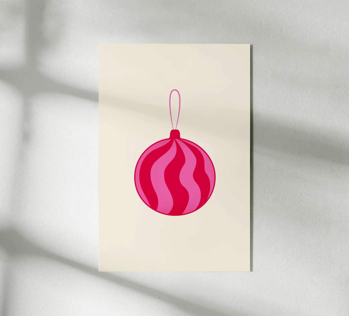 Christmas Ball plexiglass da Xmas Collection by Palmartprints