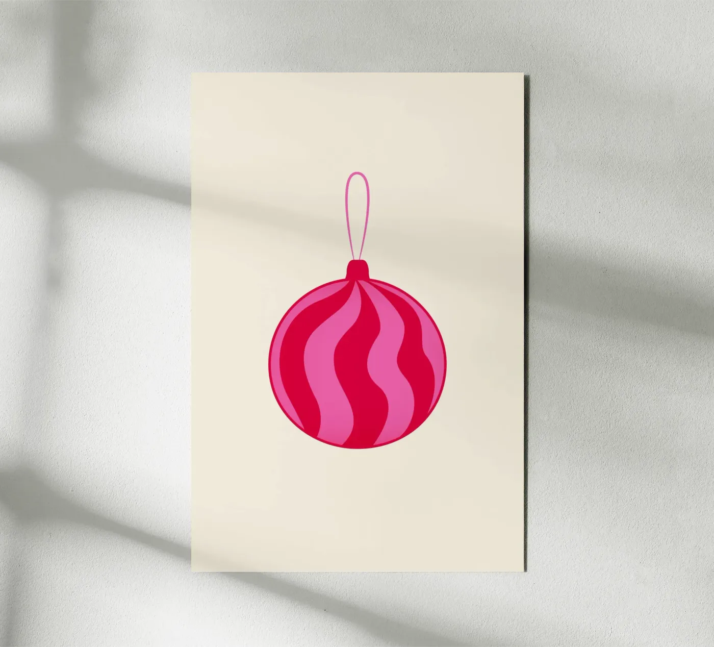 Christmas Ball alu-dibond by Xmas Collection by Palmartprints