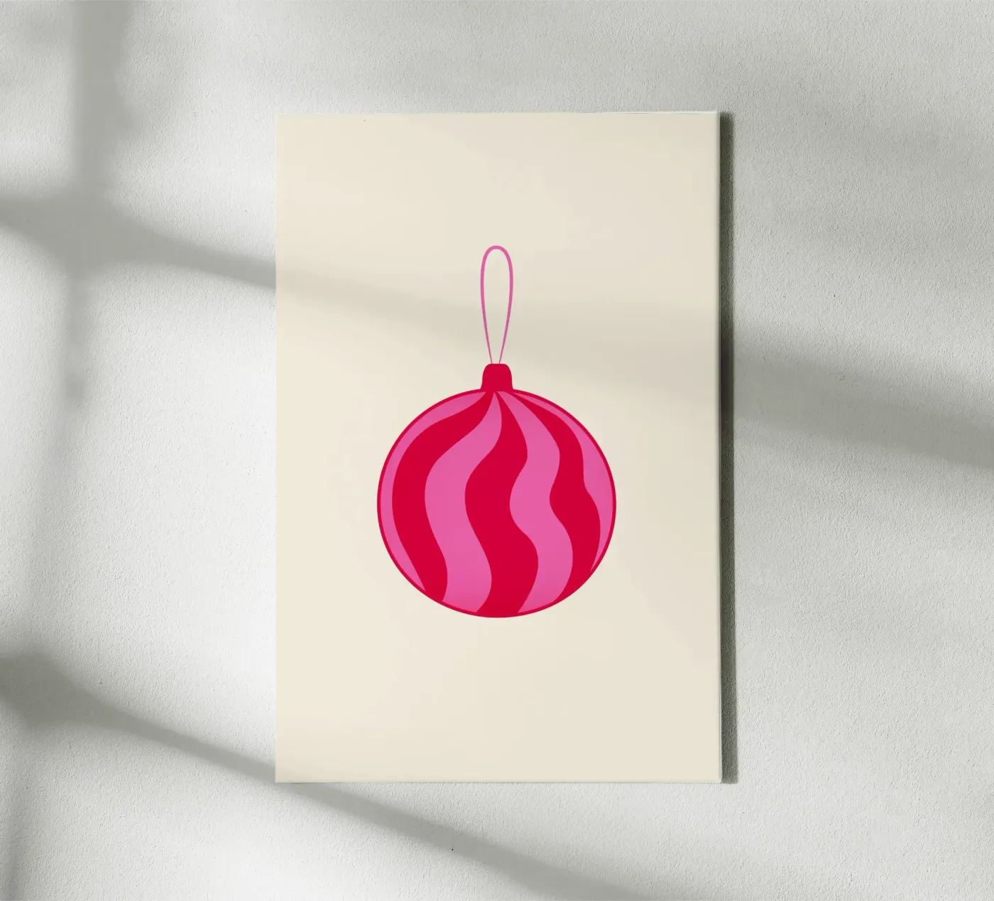 Christmas Ball tela da Xmas Collection by Palmartprints