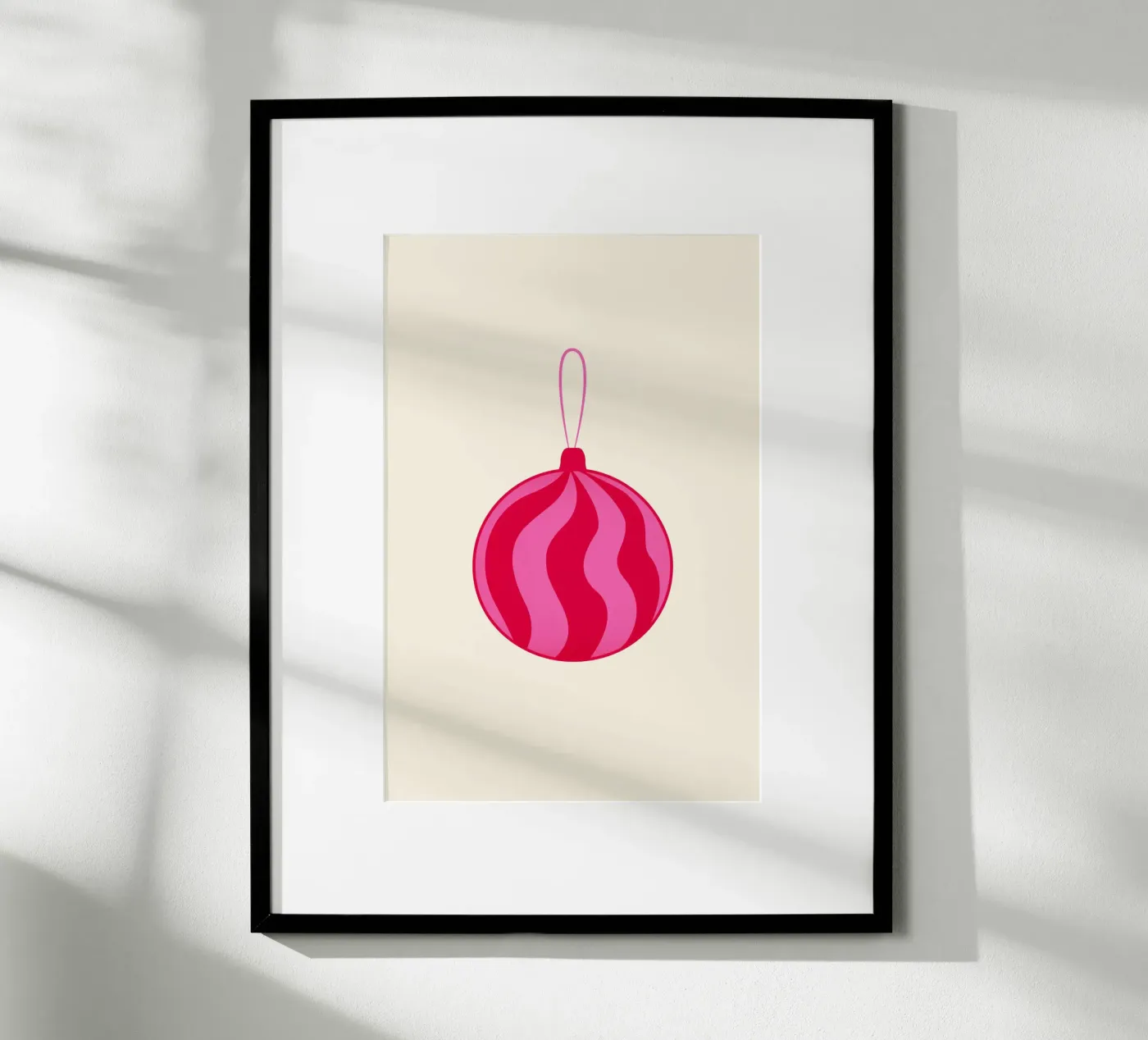 Christmas Ball poster by Xmas Collection by Palmartprints