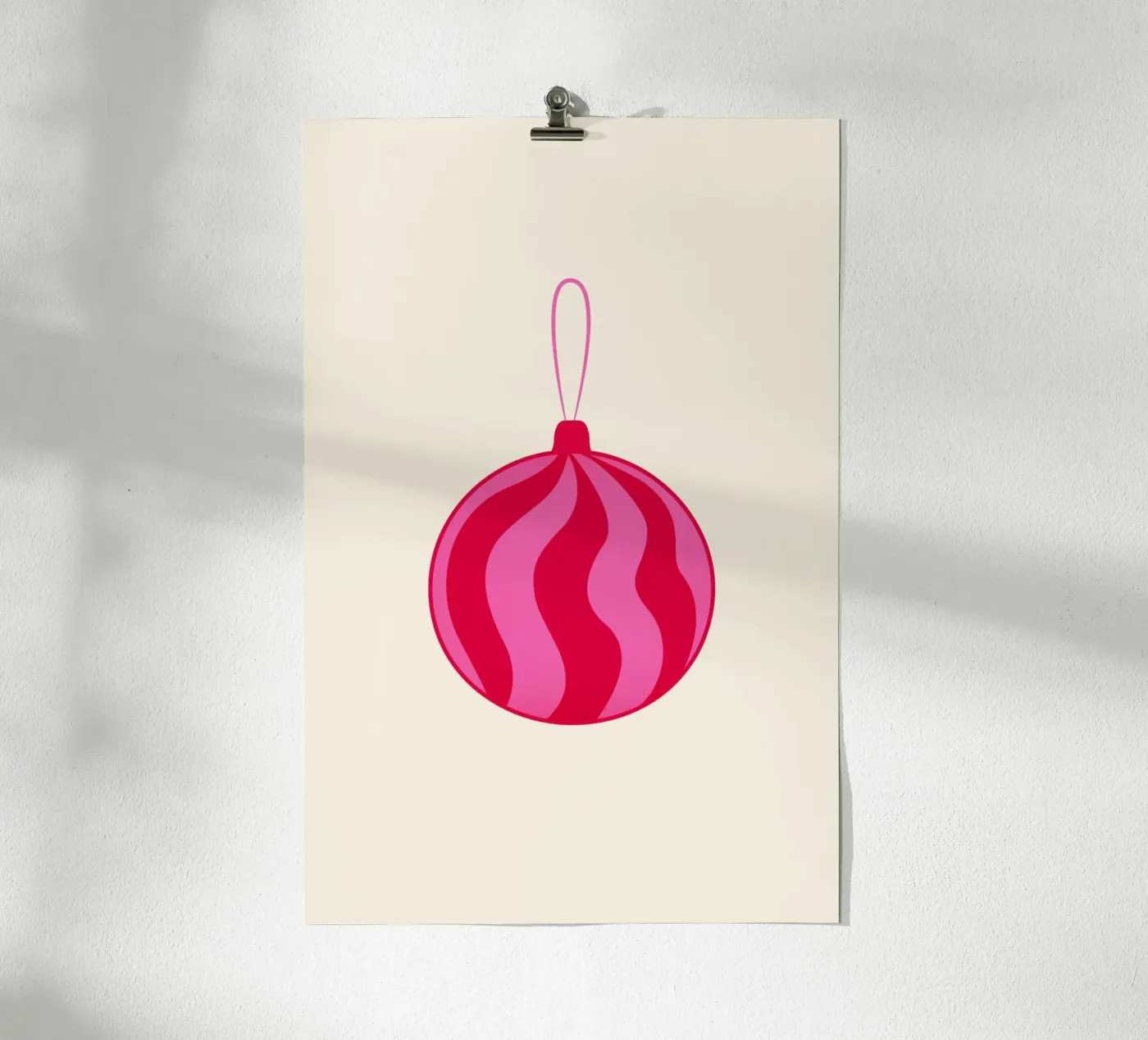 Christmas Ball poster by Xmas Collection by Palmartprints