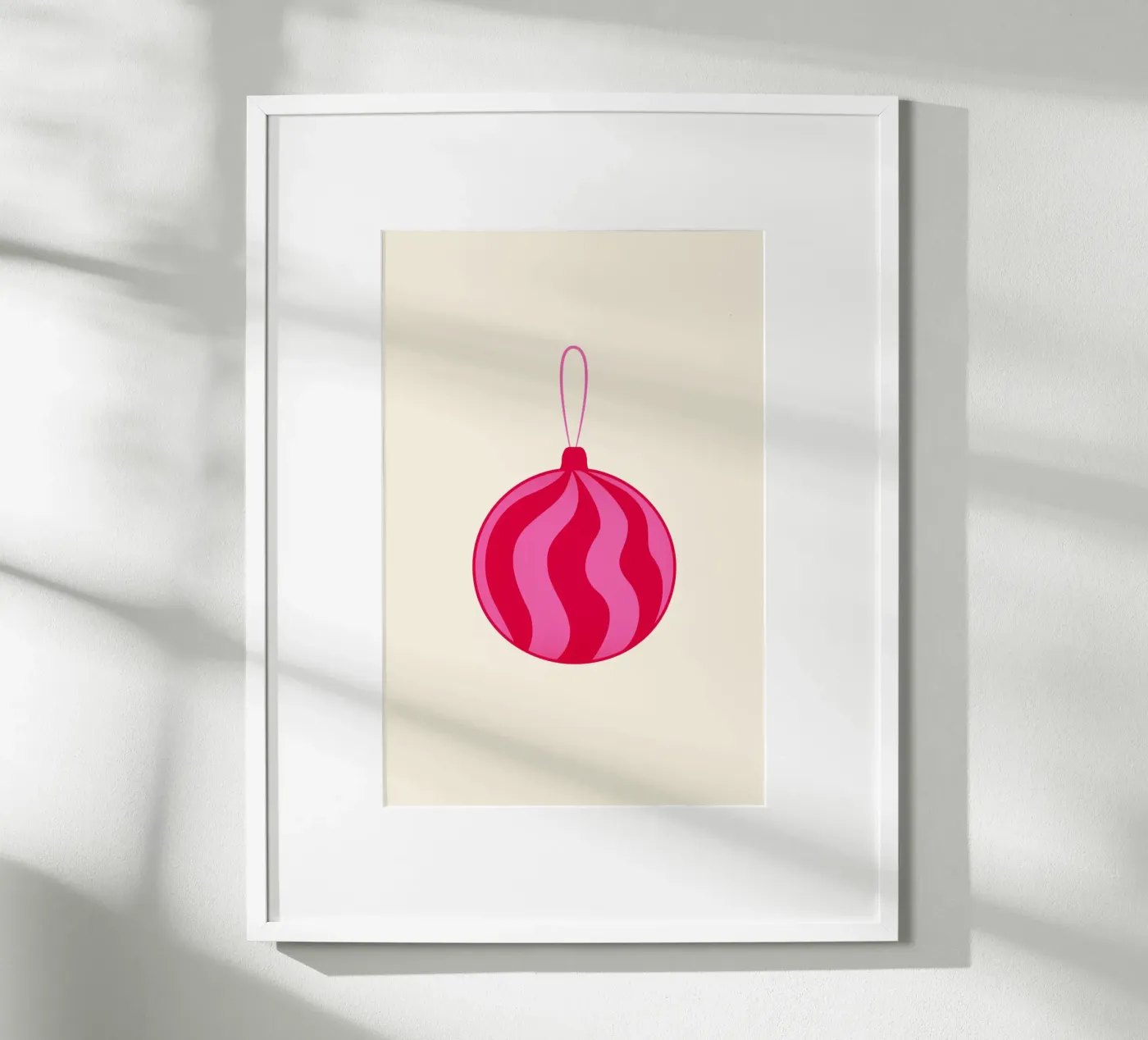 Christmas Ball poster by Xmas Collection by Palmartprints