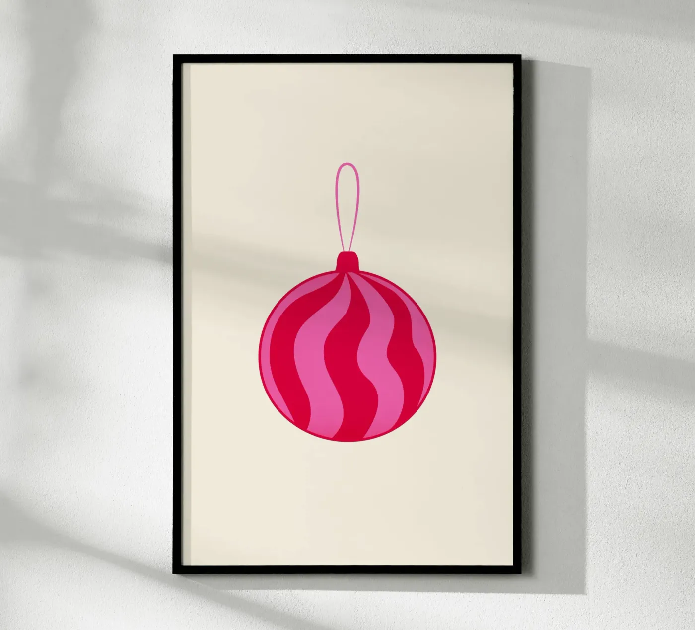 Christmas Ball poster by Xmas Collection by Palmartprints