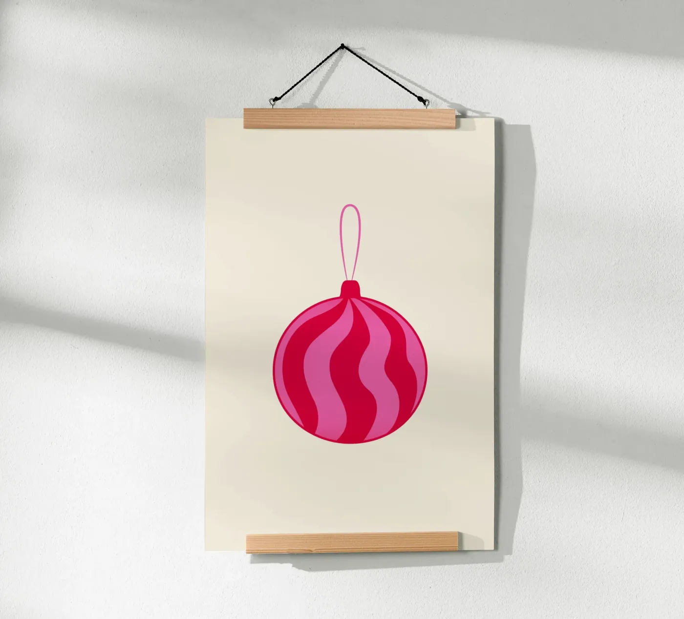 Christmas Ball poster by Xmas Collection by Palmartprints