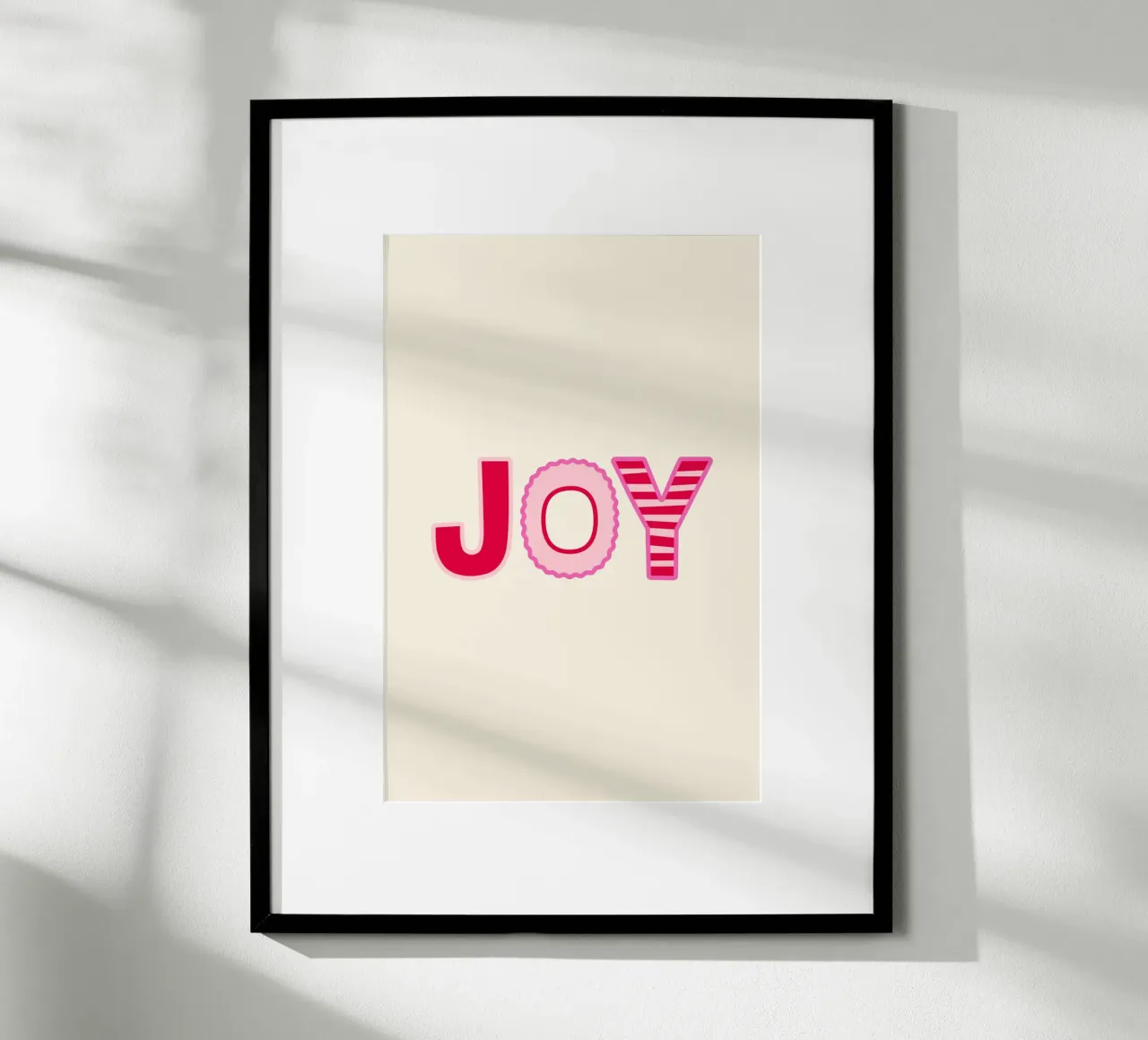 Joy poster da Palmartprints