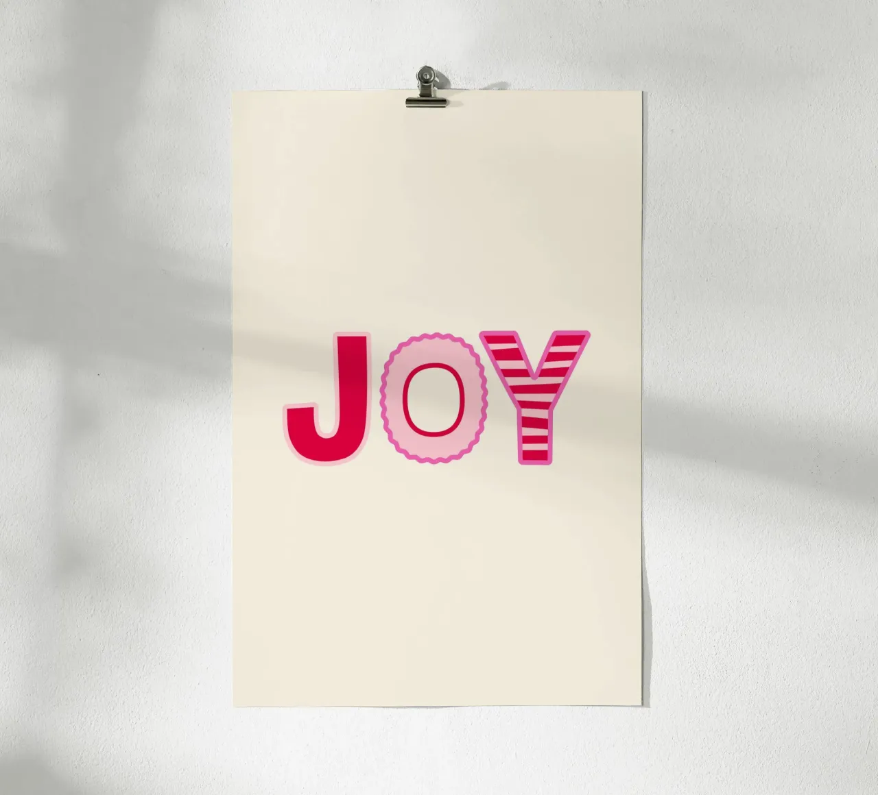 Joy poster da Palmartprints