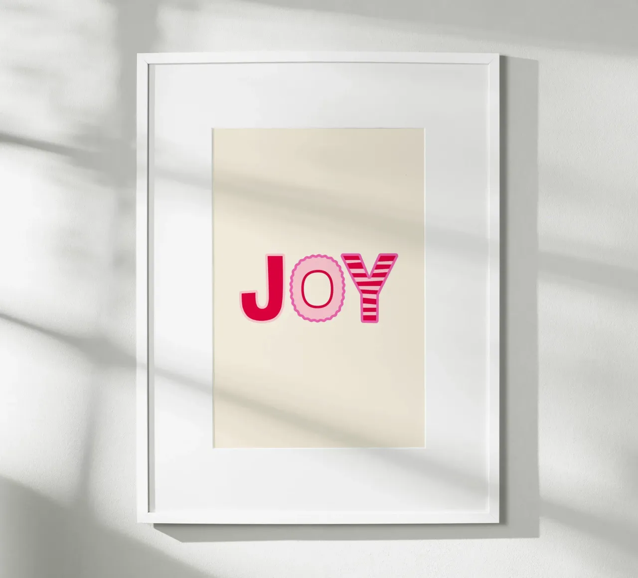 Joy poster da Palmartprints