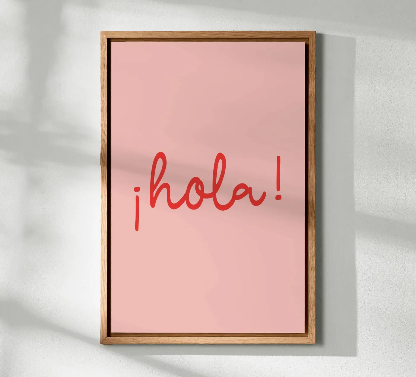 Hola red tela da Trend Collection by Palmartprints
