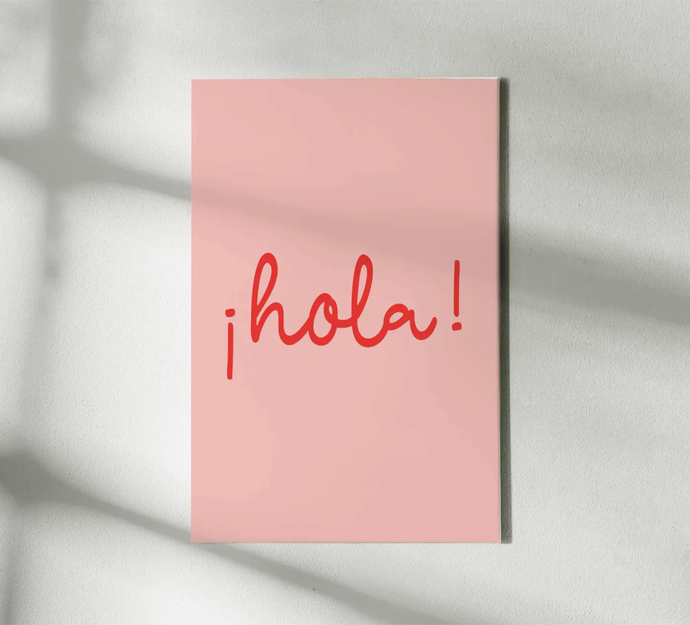 Hola red tela da Trend Collection by Palmartprints