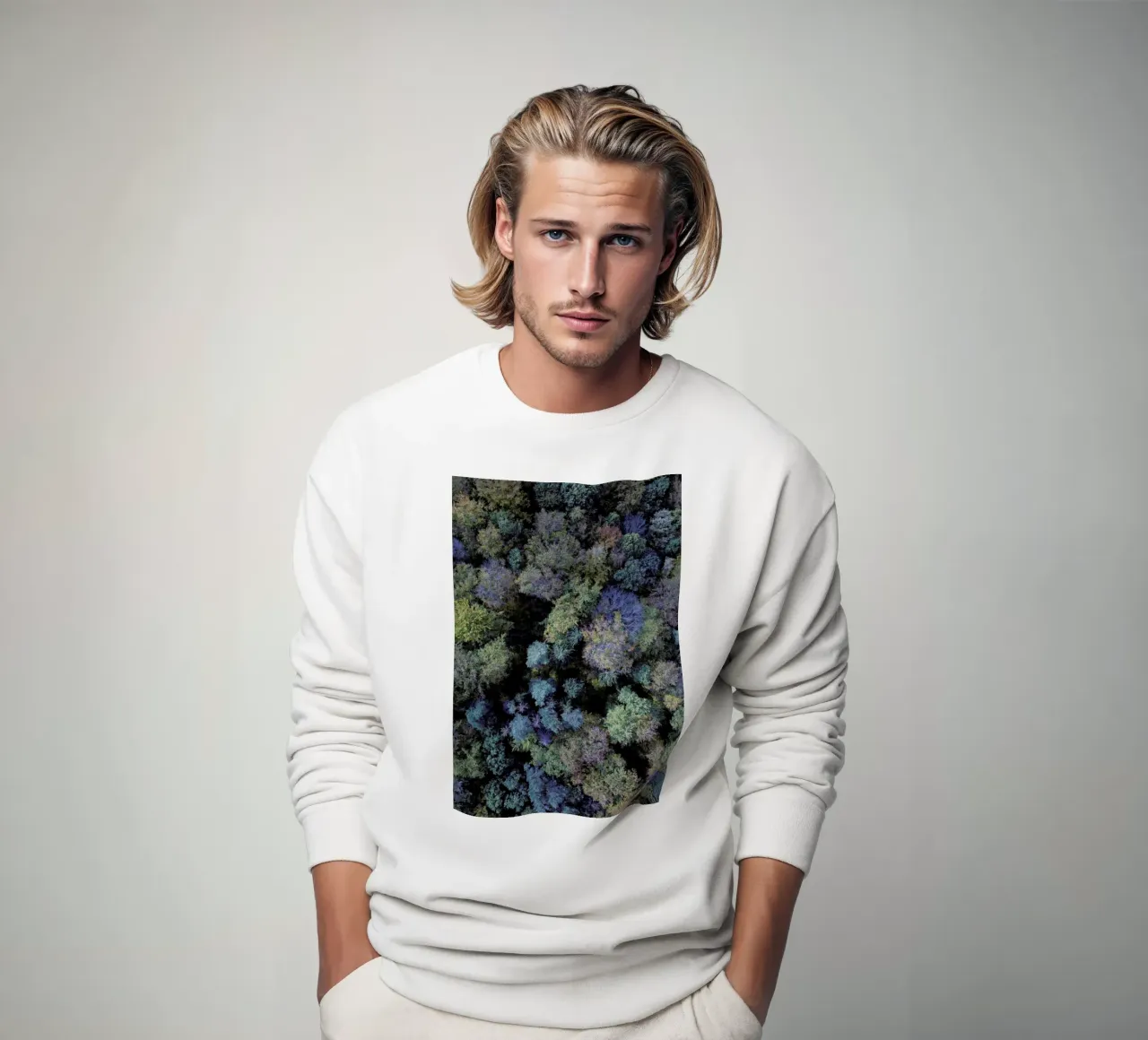 Autumn Forests from Above felpa da Studio Nahili