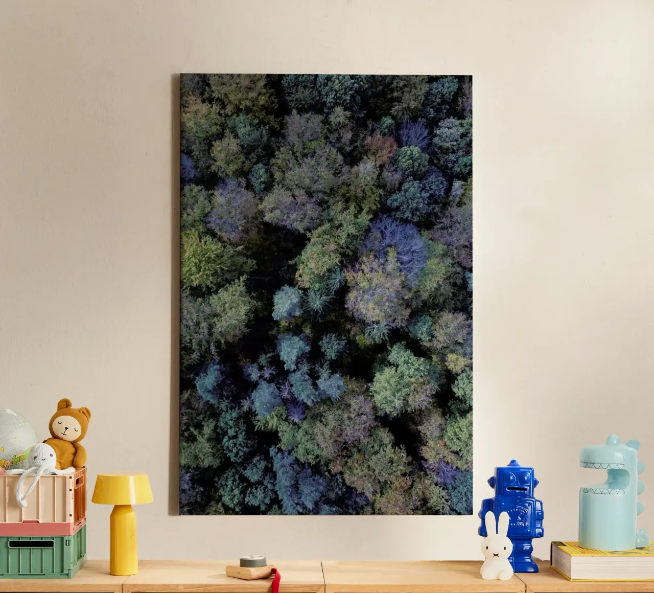 Autumn Forests from Above canvas by Studio Nahili