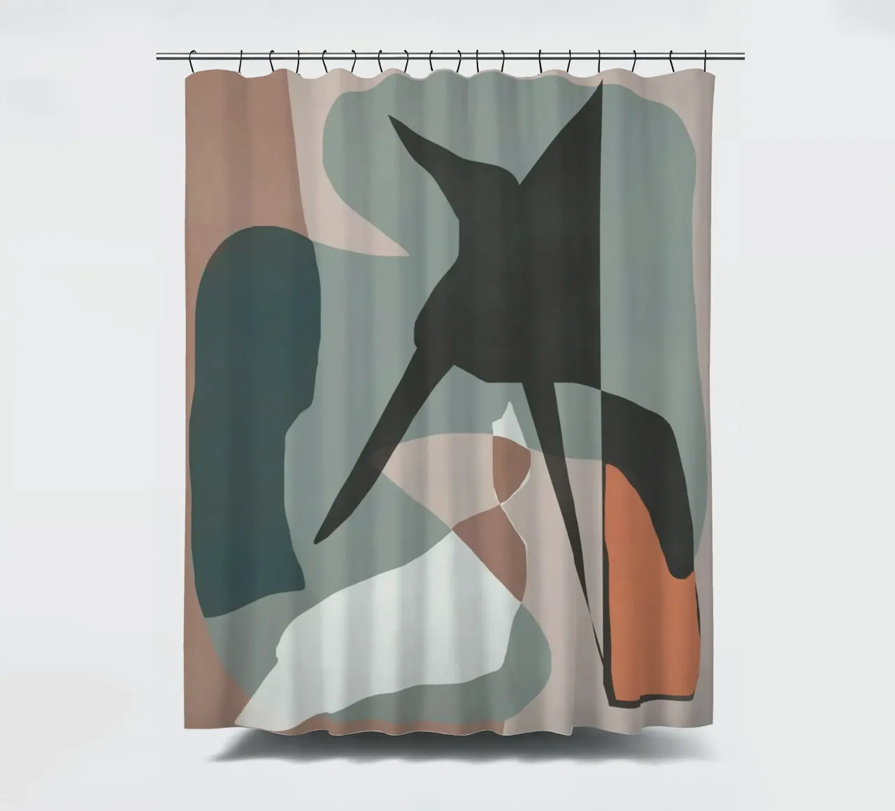 Forme stratificate 02 tenda da doccia da Little Dean