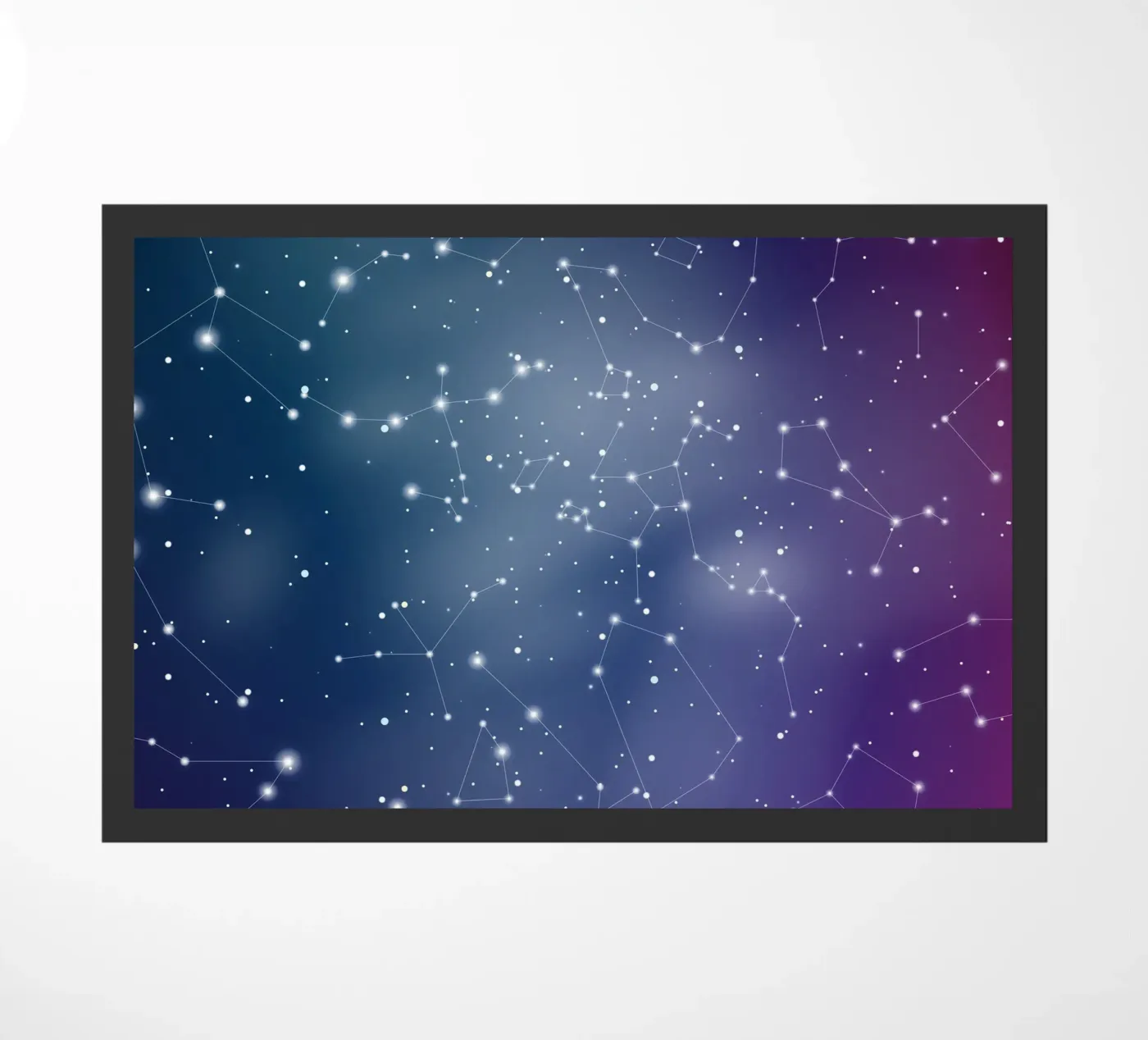 Constellations doormat by Vivi Nicolin