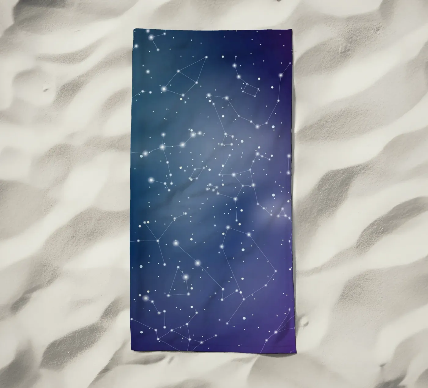 Constellations strandhanddoek van Vivi Nicolin