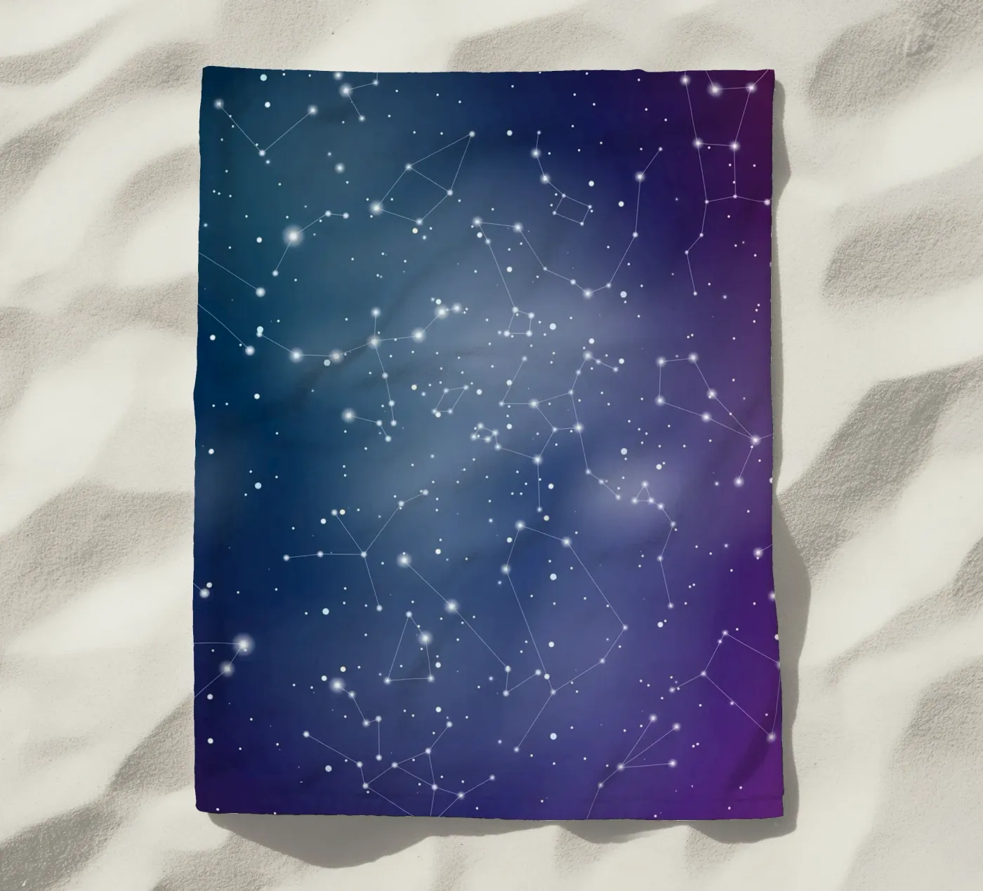 Constellations strandhanddoek van Vivi Nicolin