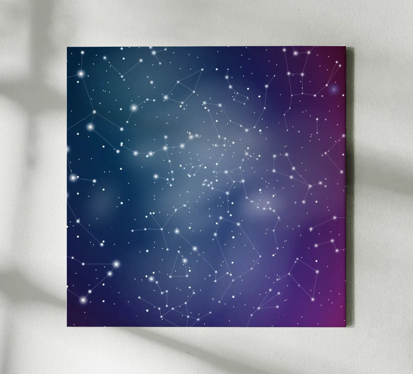 Constellations canvas van Vivi Nicolin