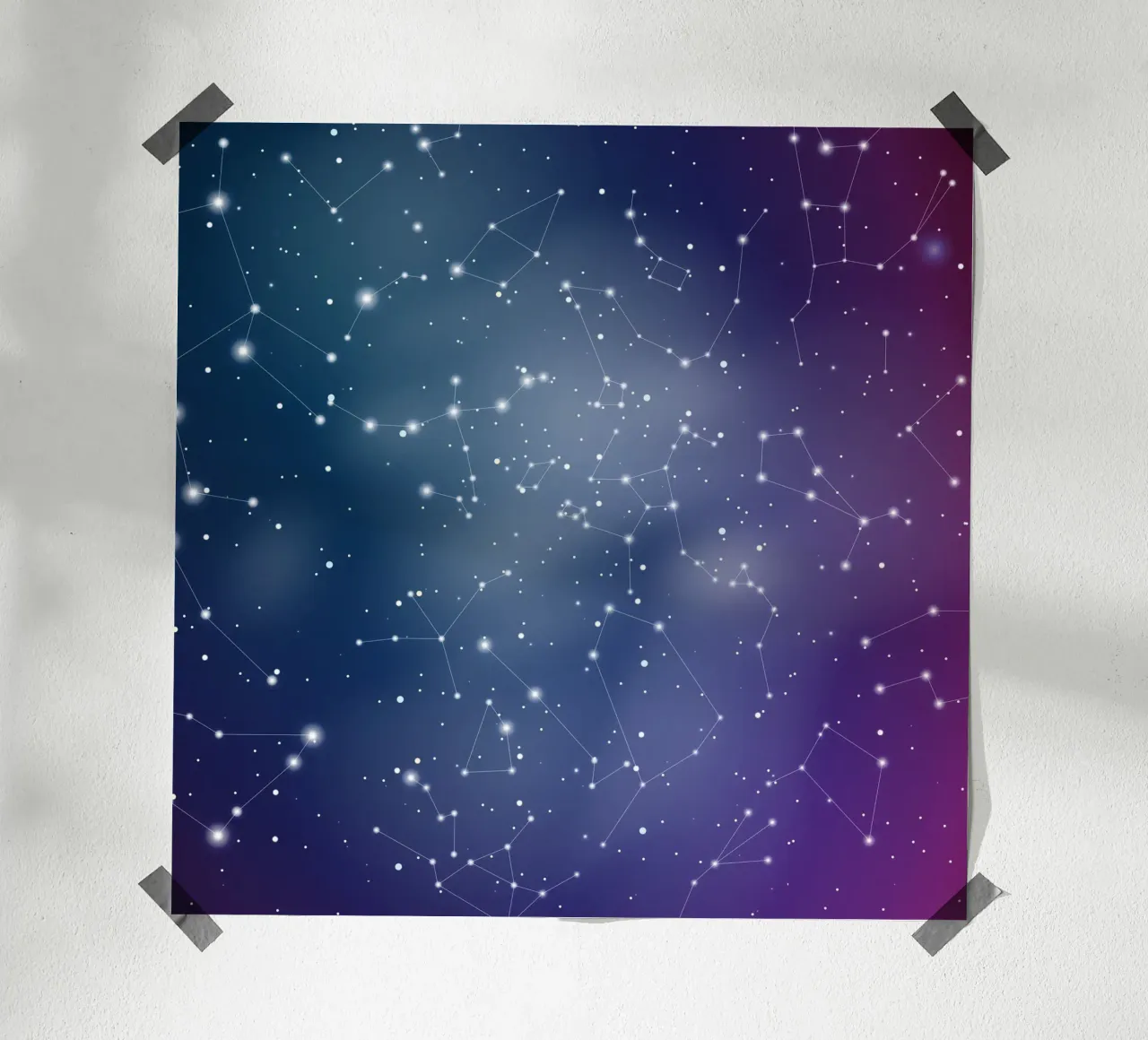 Constellations poster van Vivi Nicolin