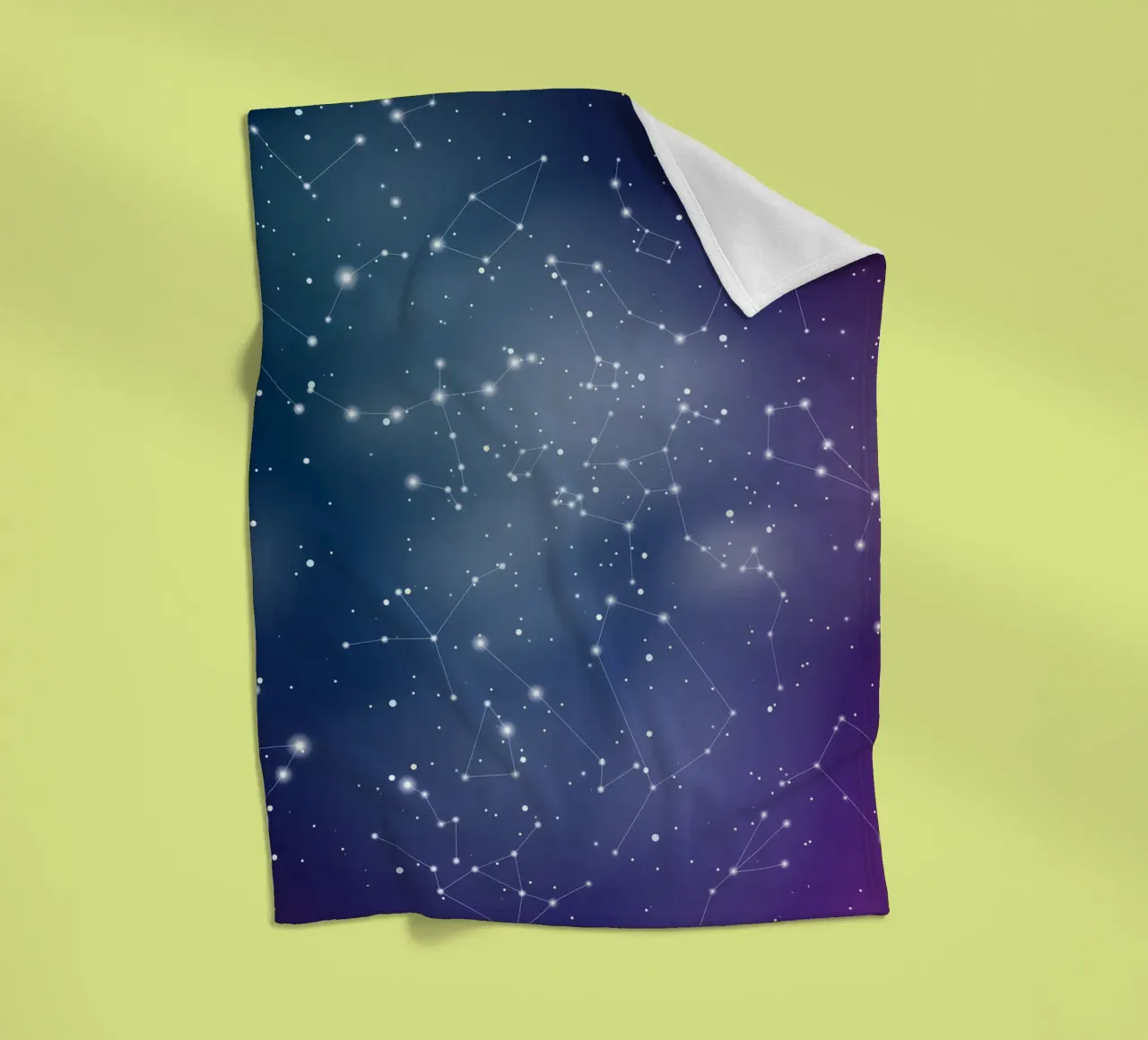 Constellations Fleecedecke von Vivi Nicolin