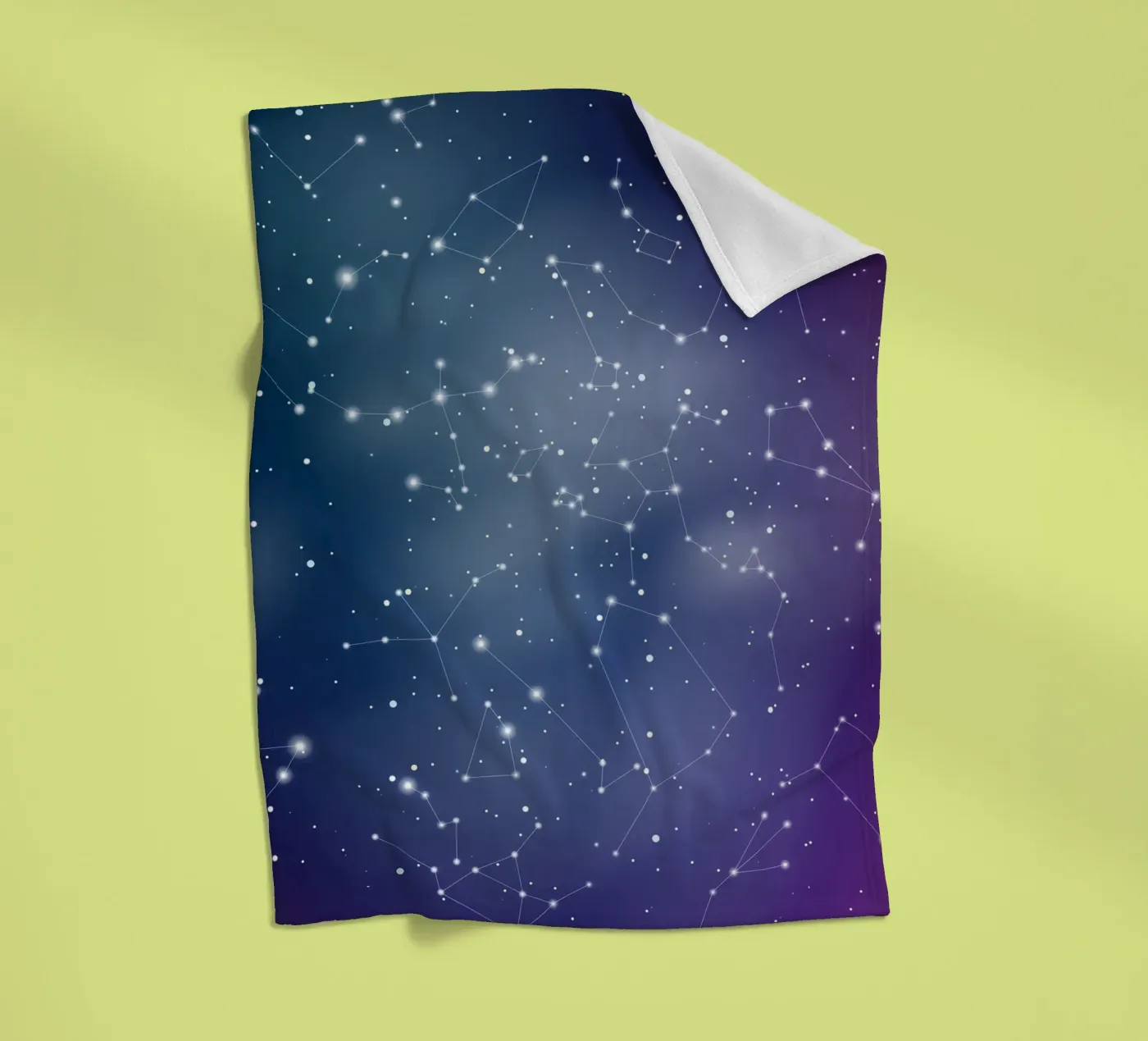 Constellations fleecedeken van Vivi Nicolin