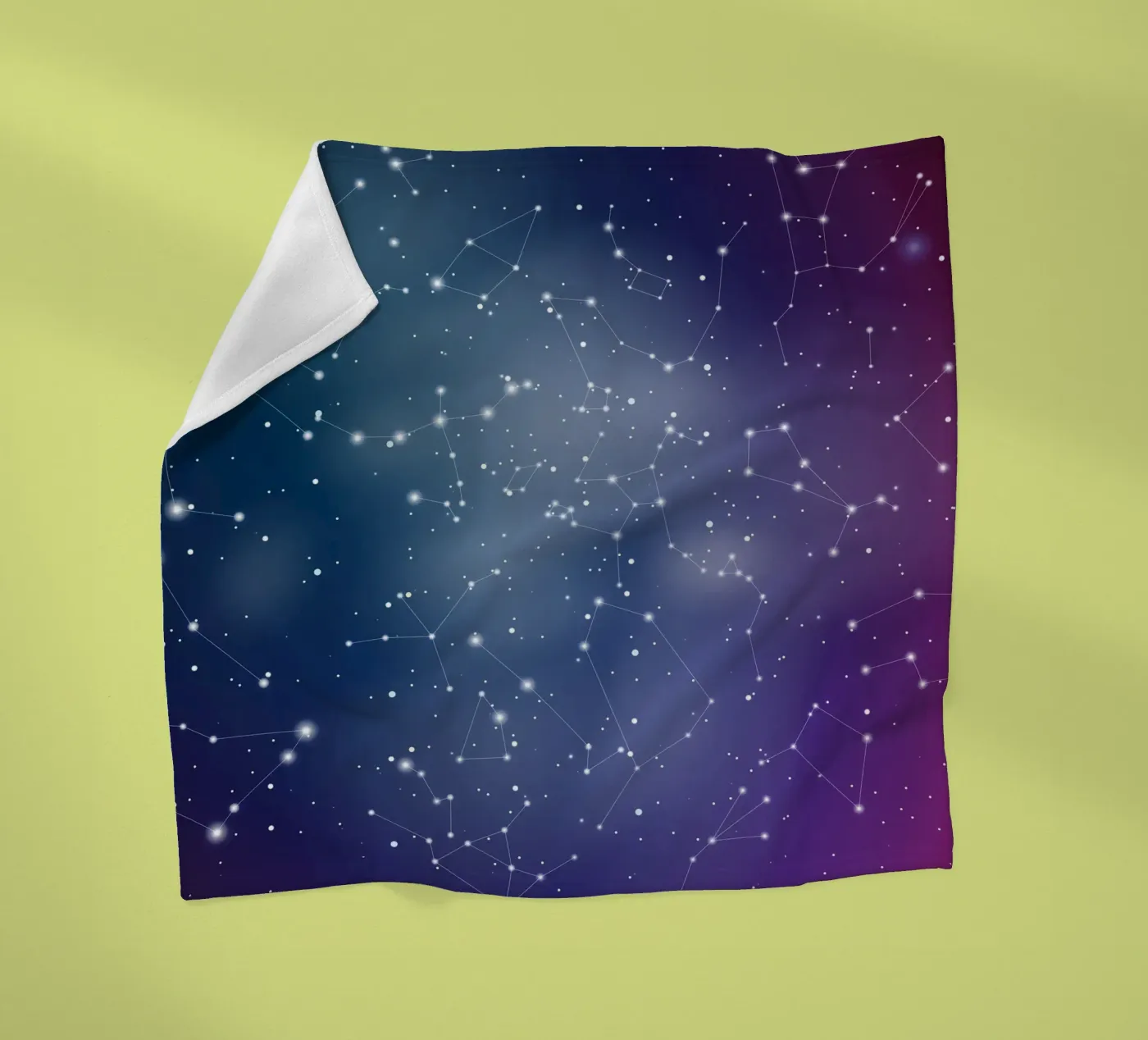 Constellations Fleecedecke von Vivi Nicolin