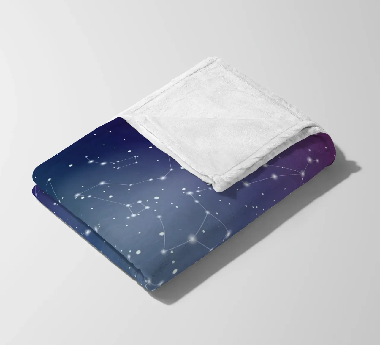 Constellations Fleecedecke von Vivi Nicolin