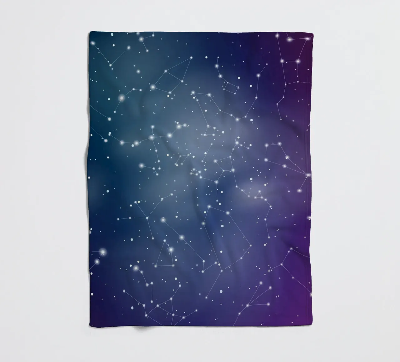 Constellations Fleecedecke von Vivi Nicolin