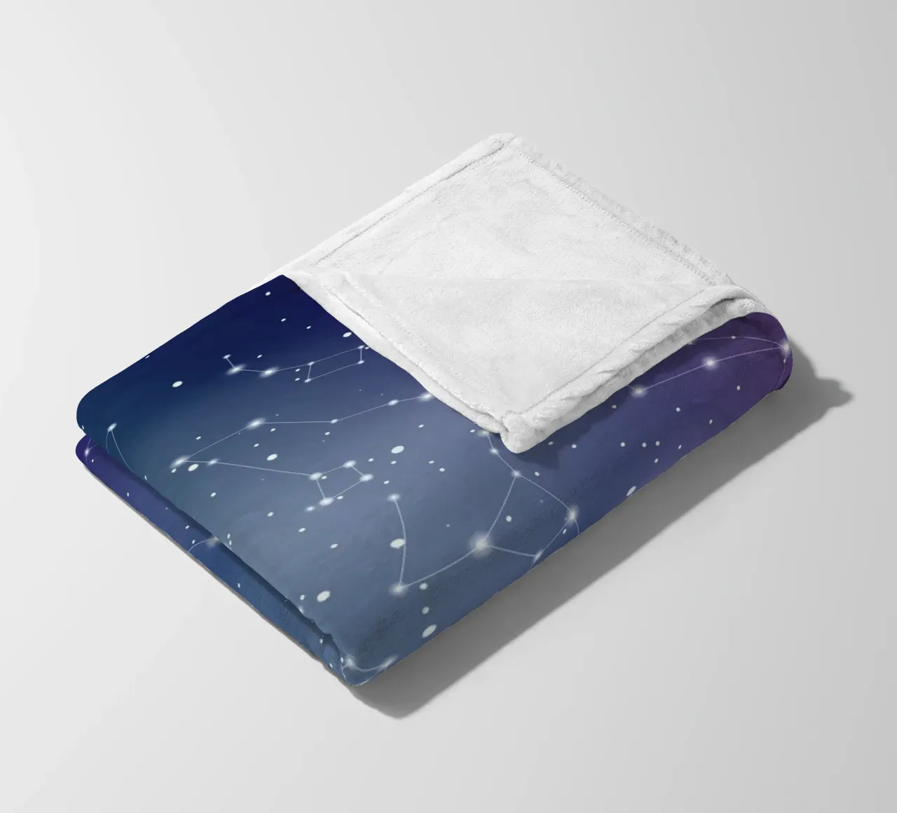 Constellations Fleecedecke von Vivi Nicolin