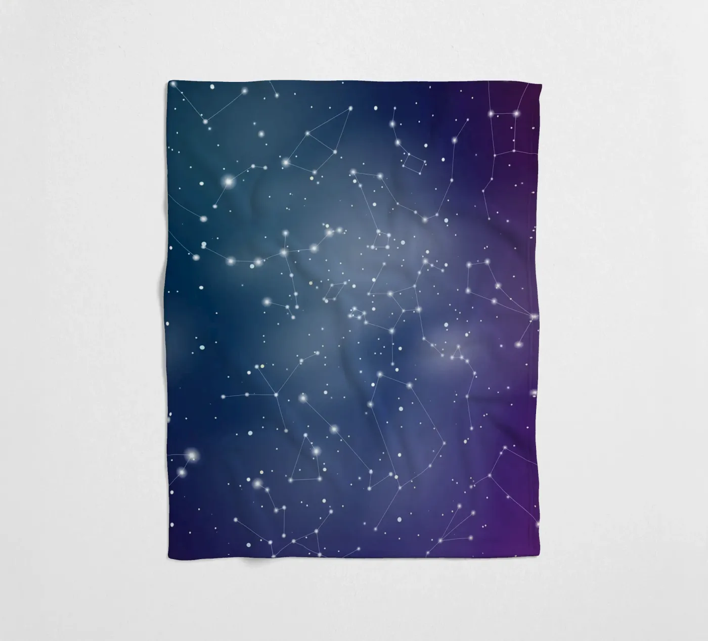 Constellations Fleecedecke von Vivi Nicolin