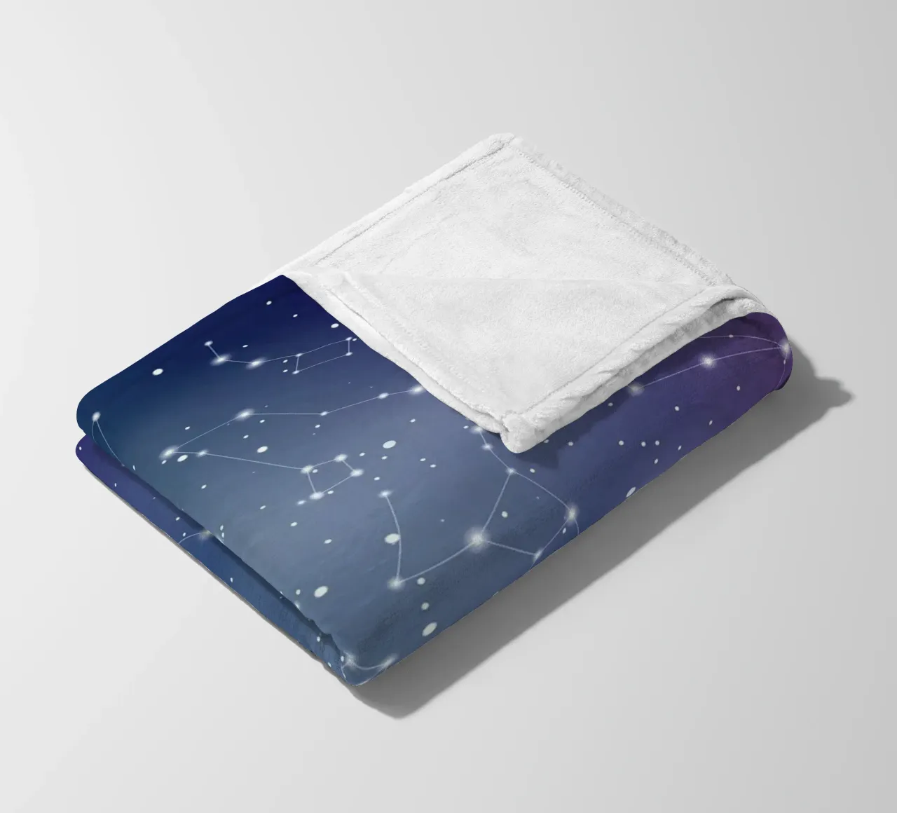 Constellations Fleecedecke von Vivi Nicolin
