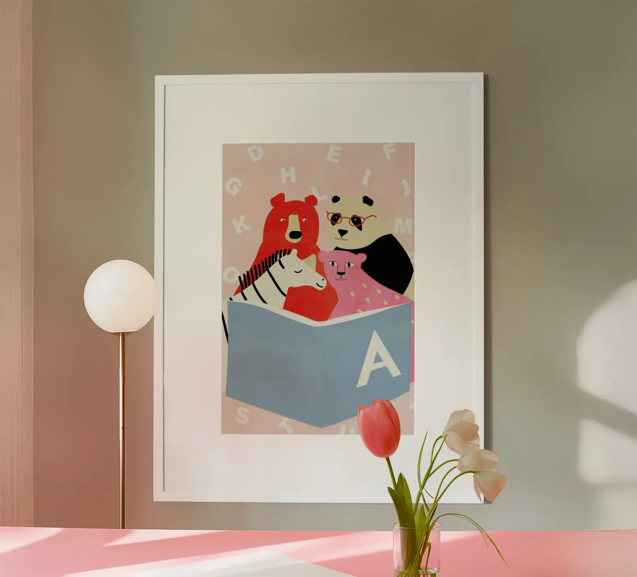 Story Time poster da Little Flourishes