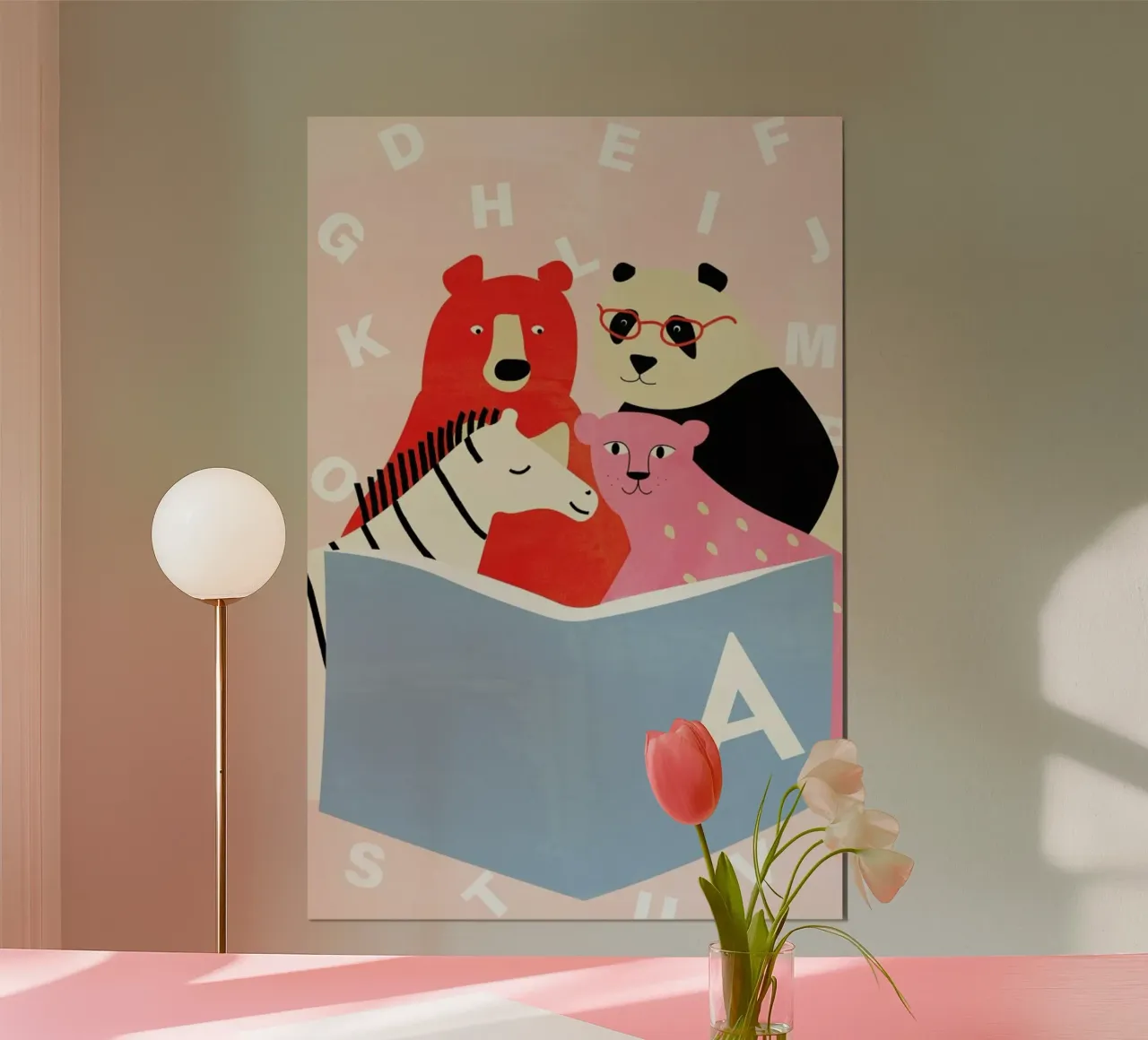 Story Time poster da Little Flourishes