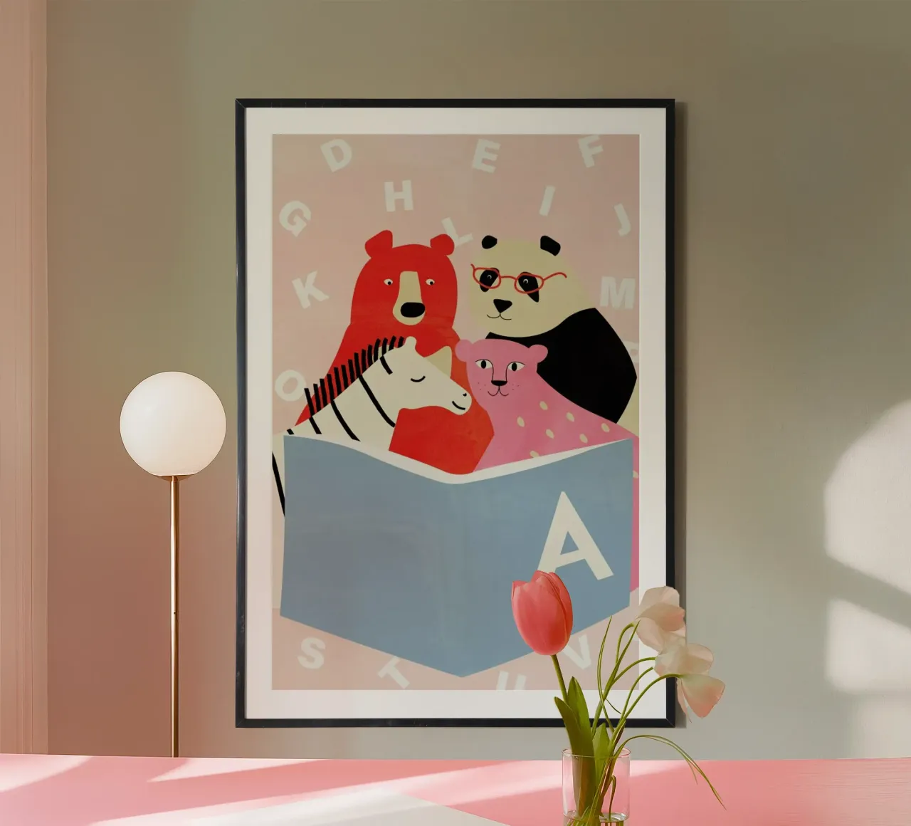 Story Time poster da Little Flourishes