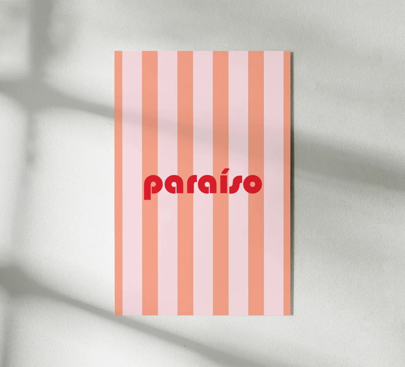 Paraiso acryl van Trend Collection by Palmartprints