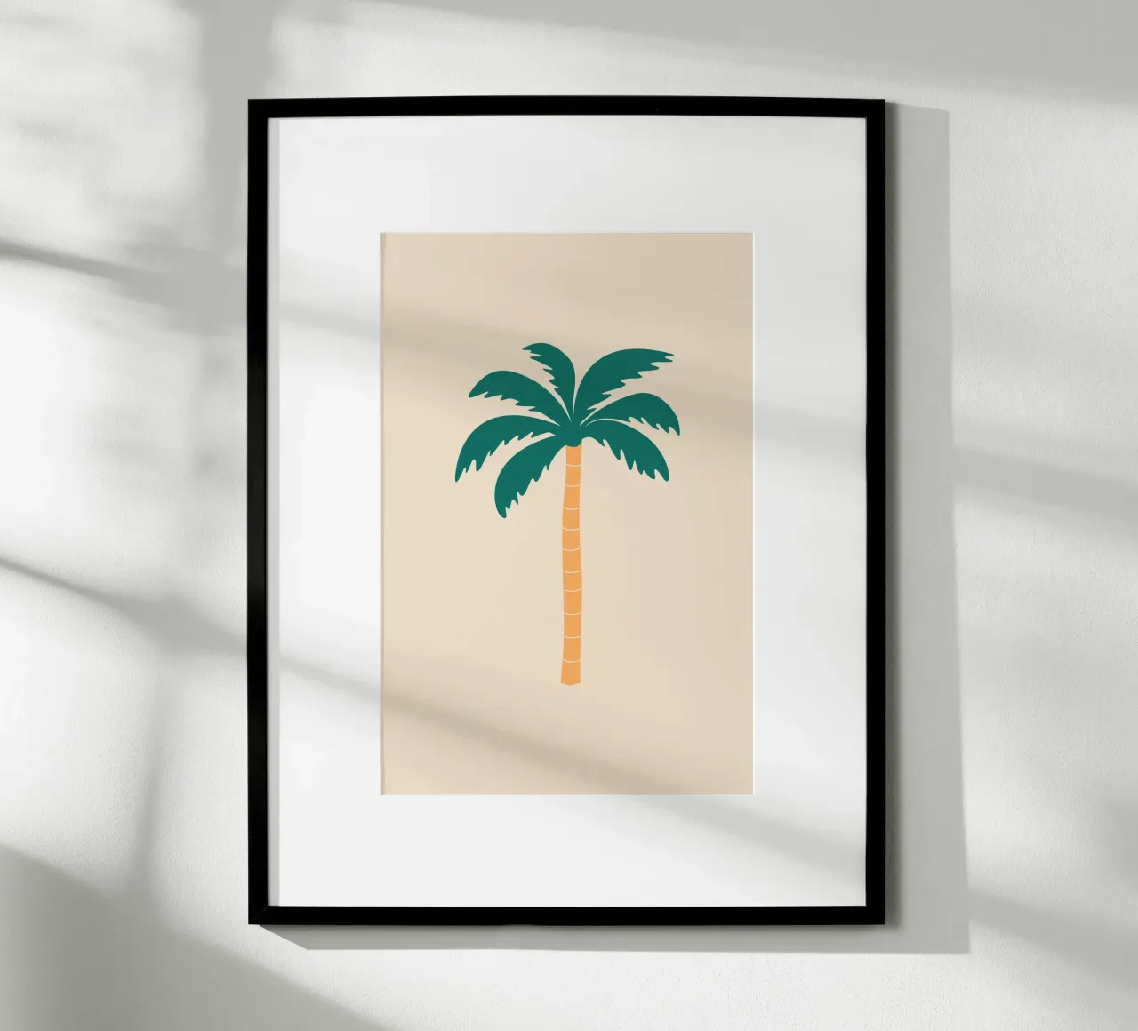 Graphic Palmtree poster da karenmenzenbach